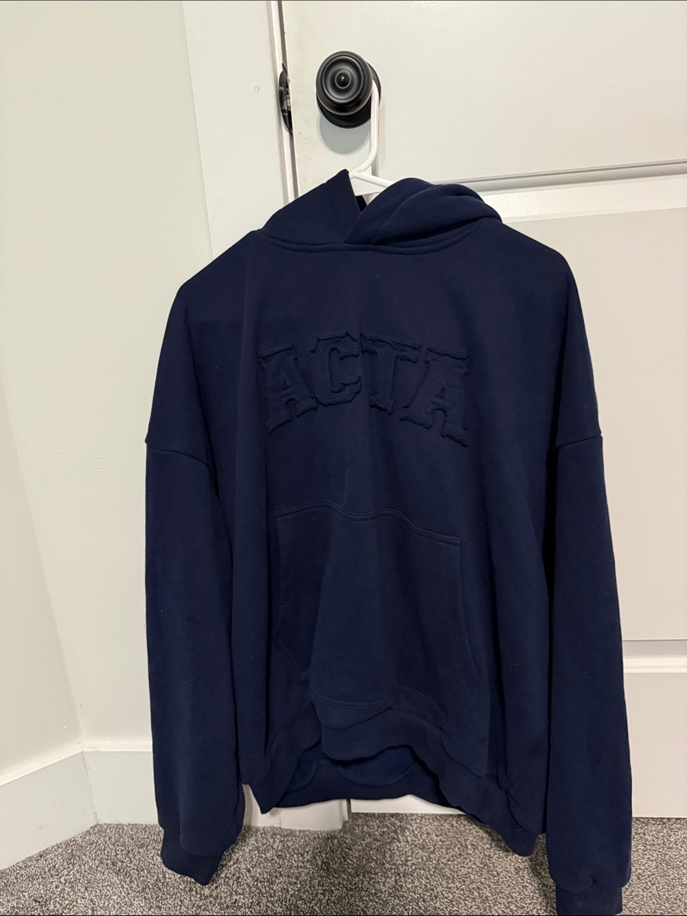 Navy ACTA hoodie